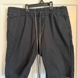 PacSun Black Skinny Jogger Shorts